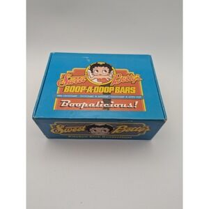 1998 Sweet Bettys Boop-A-Doop Bars Betty Boop Kitchen Sink Konfections Candy Box